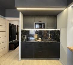 Апартаменты "комфорт" студия ЖК "LIKE" (Метро Площадь Мужества, 10 минут пешком) в Rauktis apartments