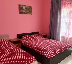 Комната стандарт с 2 односпальными и 1 двуспальной кроватью №2 в Алешкина мечта