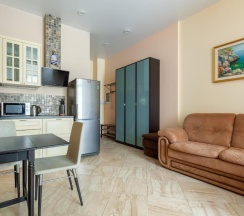 Апартаменты стандарт с двуспальной кроватью кв. 102б в Deluxe apartments