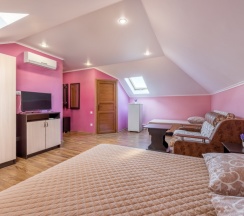 Четырехместный мансарда улучшенный в Ольга