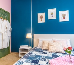 Двухместный номер с кроватью QueenSize в Story Hostel