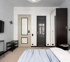 Апартаменты комфорт №2 с 1 двуспальной кроватью в Dostoevsky Apartments (Апартаменты Достоевского)