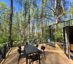 Зеркальный Дом большой в Хвоя