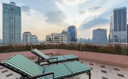 Двухместный люкс Terrace двуспальная кровать в Rembrandt Hotel and Suites Bangkok