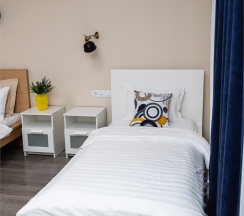 Трехместный номер комфорт в Smart Hotel Kantemirovsky