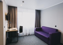Номер люкс с 1 двуспальной кроватью в AZIMUT Сити Отель Астрахань