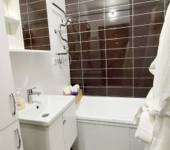 1-комнатные апартаменты студия Морской проспект 69 в Суточный Рай на проспекте Морской 69