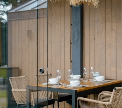 Grill lodge с горячей купелью в Бухлово парк