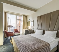 Стандарт для двоих в Империи 48 этаж в Panorama city hotel