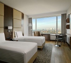 Стандартный номер Делюкс с двумя односпальными кроватями в Krasnodar Marriott Hotel