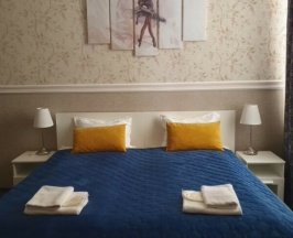 Номер Комфорт (с двуспальной кроватью) в Грибоедов хаус