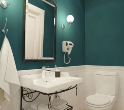 П-люкс с 1 двуспальной/2 односпальные и кресло-кровать в Barin Residence Center