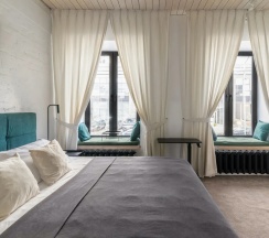 Двухместные апартаменты (двуспальная кровать) в Апартаменты Room plus в NikolaevBuilding