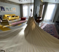 5-местные 2-комнатные апартаменты люкс семейные (мансарда) в Apart Ru Hotel