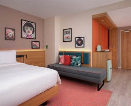 Стандартный номер для людей с ограниченными возможностями в Hampton by Hilton Moscow Rogozhsky Val