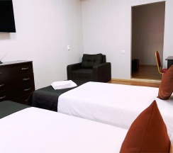 Комфорт с 2 раздельными или 1 двуспальной кроватью в Автодвор