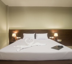 Двухместный номер Economy двуспальная кровать в Green Leaf Hostel