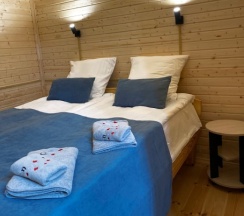 Четырехместный гостевой домик "Релакс" 35 кв. м. в Архыз шале хаус