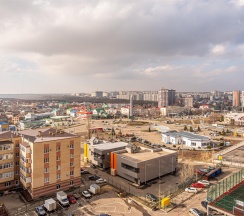 1-комнатные апартаменты люкс 12 этаж в АпартаментыStav26 (Став26) на улице Доваторцев 82/2