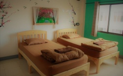 Двухместный номер Standard 2 отдельные кровати в CM City Hostel