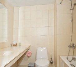 Номер Комфорт с двуспальной кроватью в Ладога