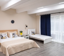 Трехместный номер комфорт в Smart Hotel Kantemirovsky