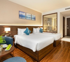 Двухместный номер Premier 2 отдельные кровати в Canvas Danang Beach Hotel