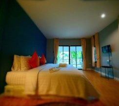 Двухместный номер Deluxe двуспальная кровать в Home and Hill Resort