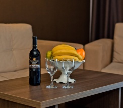 Семейный номер Standard с балконом и с видом на море в Отель Sky Inn Batumi
