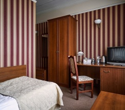Стандарт Комфорт с односпальной кроватью в Центральный by USTA Hotels