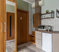 Апартаменты для двоих гостей с 1 большой кроватью (1й или 2й этаж) в Rent Apartment SPb Forte