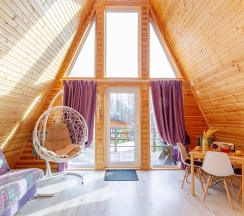 Светлое шале 4 в Рай в шалаше