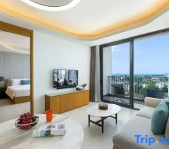 Люкс Superior c 1 комнатой с видом на море в Oakwood Apartments Sanya