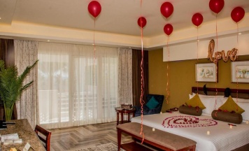 Двухместный люкс Grand Deluxe двуспальная кровать в Pickalbatros Golf Beach Resort