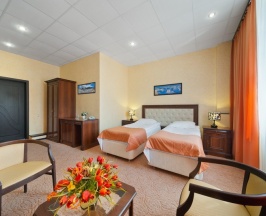 Стандарт/ Standard Twin Room (однокомнатный номер с двумя раздельными односпальными кроватями) в Воронеж