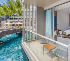 Двухместный номер Pool Access Comfy 2 отдельные кровати в Oceanfront Beach Resort