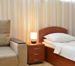 Семейный номер Комфорт с 2-мя односпальными кроватями в Евразийский