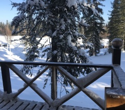 Студия с террасой в SkiPark