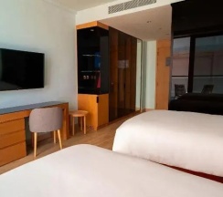 Двухместный номер Premium с красивым видом из окна 2 отдельные кровати в Voco Monaco Dubai