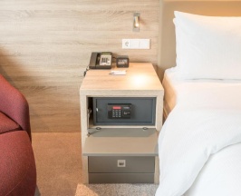 Двухместный номер для некурящих Accessible двуспальная кровать в Hampton by Hilton Frankfurt City Centre East