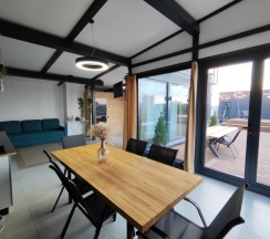 Апартаменты с 3 комнатами с балконом и с красивым видом из окна в Апарт-отель Residence Graphite