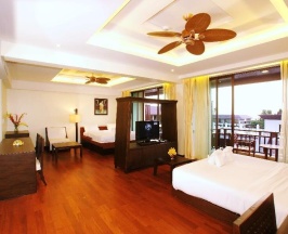 Четырёхместный люкс Seaside Wing семейный в Kacha Resort and Spa Koh Chang