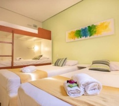 Четырёхместный люкс в Brazilodge All Suites Hostel