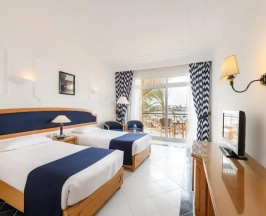 Четырёхместный номер Connected с видом на сад в Desert Rose Resort