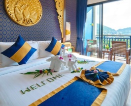 Двухместный номер Superior Royal Blue Wing 2 отдельные кровати в Kata Palm Resort