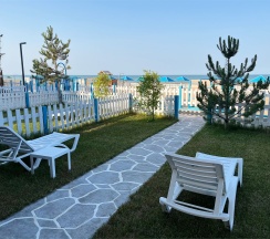 Семейный люкс SANTORINI с видом на море в Santorini Family Club
