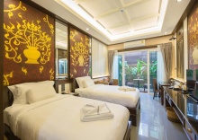 Двухместный номер Deluxe 2 отдельные кровати в Floral Hotel Thapae Gate Chiangmai