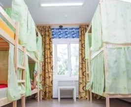Кровать в общем номере (женский номер) (общая ванная комната) в ХостелРус