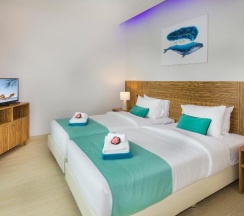 Вилла с 3 комнатами с балконом в Tropicana Pool Villa