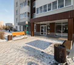 Двухместная студия с балконом (двуспальная кровать) в Квартира на Набережной Реки Грейдж